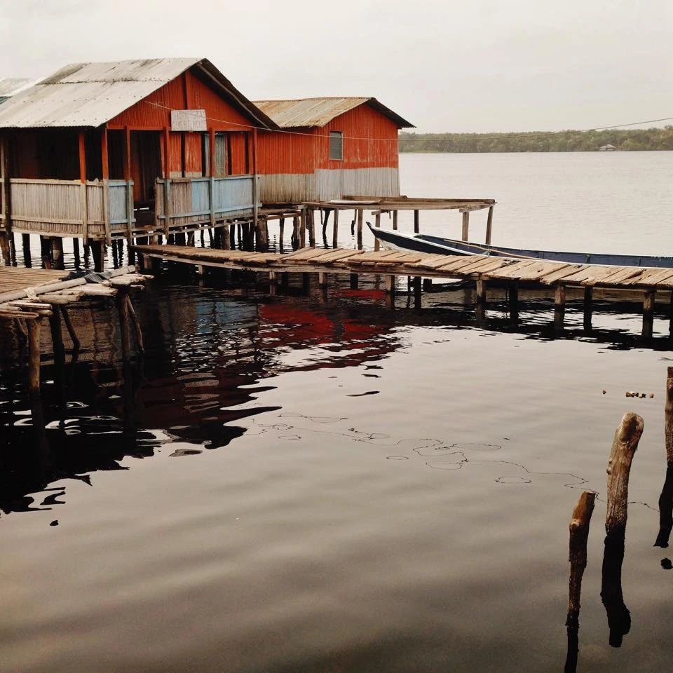 Image of Nzulezu_Western Region of Ghana